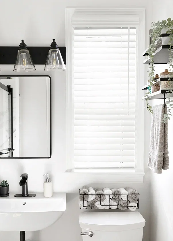 1. Faux Wood Blinds