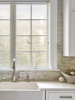 Aluminum Mini Blinds For Bright Kitchen
