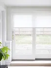 Amazon Light Filtering Roller Shades <br>White Amazon Light Filtering Roller Shades <br>White