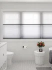 Melody Vertical Sheers in Bathroom