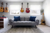 Cellular Shades in Living Room
