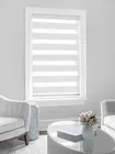Classic Cordless Cascade Shades <br>White Classic Cordless Cascade Shades <br>White