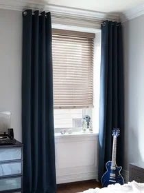 Drapery & Wood Blinds