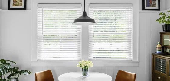 Cordless Faux Wood Blinds Cordless Faux Wood Blinds