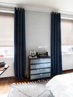 Faux Wood Blinds in Bedroom