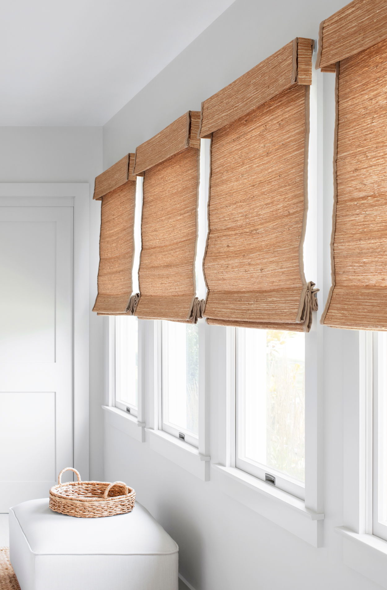 Woven Blinds on windows