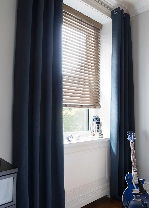 1. Faux Wood Blinds