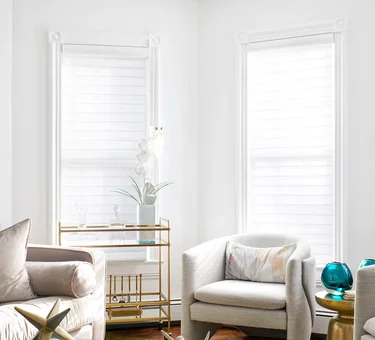 LIVING ROOM WINDOW<br>TREATMENTS