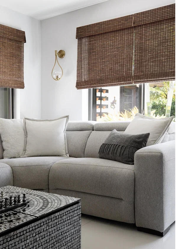 2. Woven Wood Shades