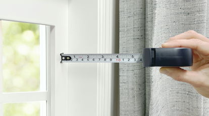 Measuring window depth Measuring window depth