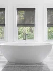 Solar Shades in Bathroom