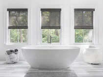 Solar Shades in Bathroom