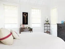 Solar Shades in Bedroom
