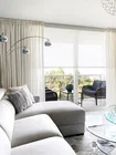 Solar Shades in Living Room