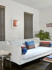 Vertical Blinds in Living Room