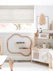 Woven Wood Shades in Kids Room